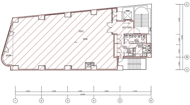 IDA TECHNOS Ⅸ4F 間取り図