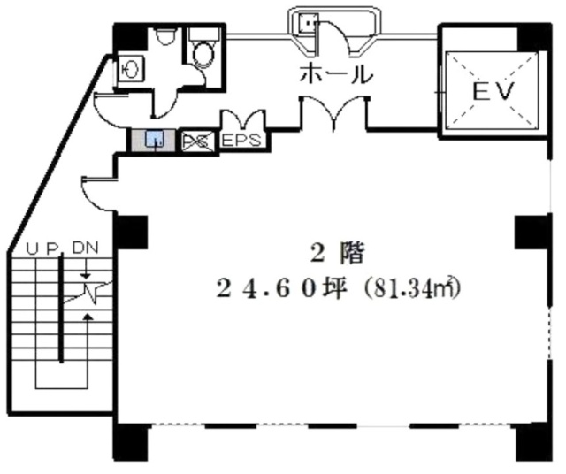 Nビル2F 間取り図