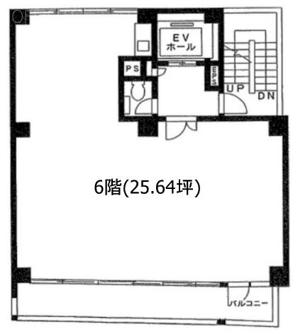 永井ビル6F 間取り図
