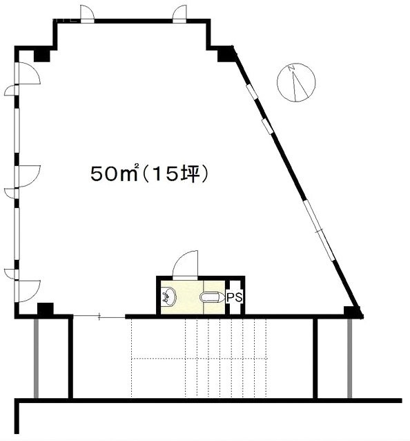 幸春ビル2F 間取り図