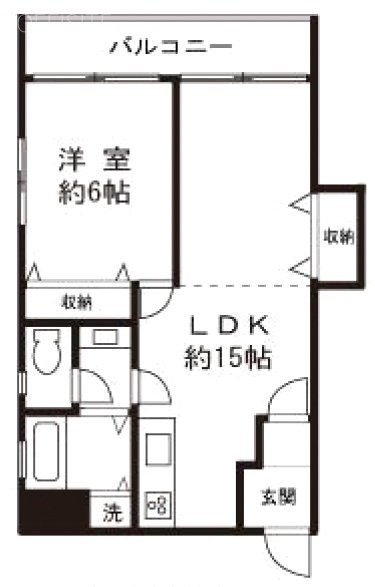 マドモアゼルビル501 間取り図