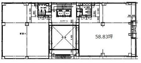 KDX西新宿ビル501 間取り図