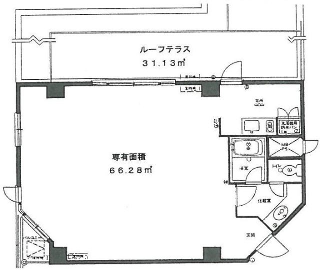 インペリアル赤坂フォーラム607 間取り図