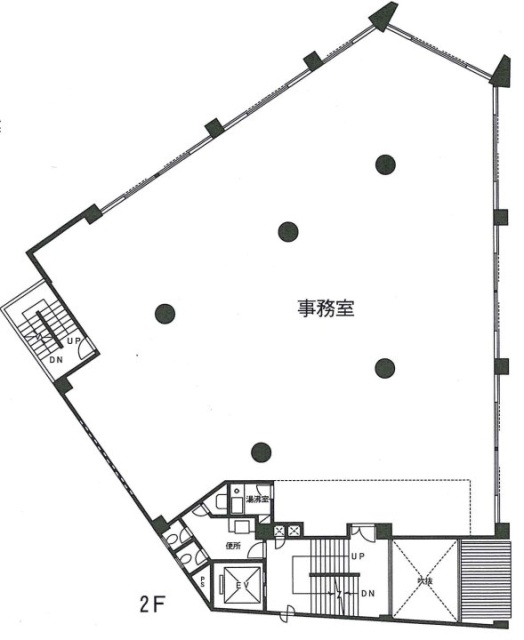 ワッティー本社(京測)ビル2F 間取り図