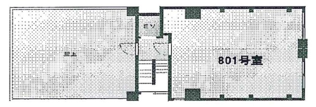 ヤマリビル801 間取り図