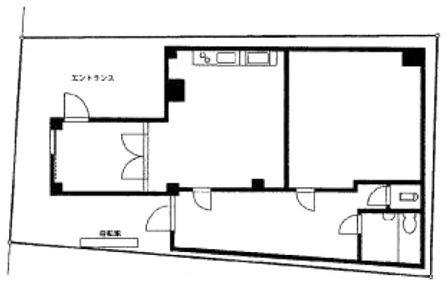 PEACE大森ビル1F 間取り図