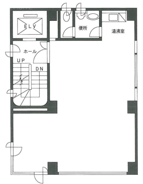 ノルン秋葉原ビル4F 間取り図