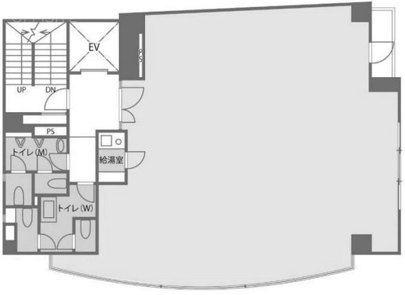 第二大盛丸平河町ビル2F 間取り図