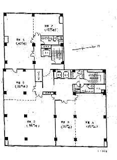 新宿柴田ビルA 間取り図