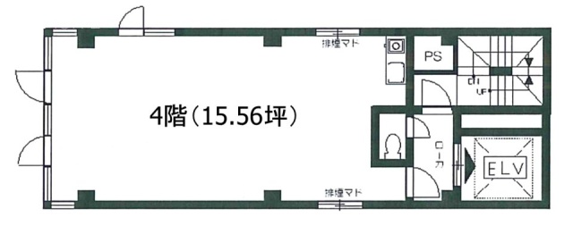 小松ビル4F 間取り図