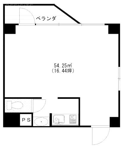 志美津ビル402 間取り図