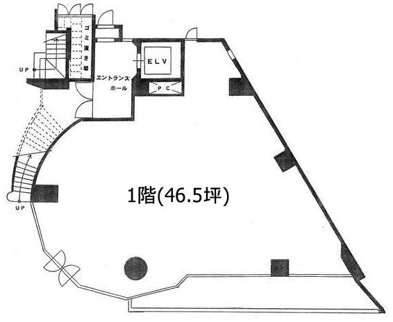 ABC WAKOビル1F 間取り図