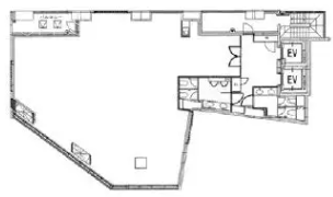 TOP HILLS GARDEN 道玄坂8F 間取り図