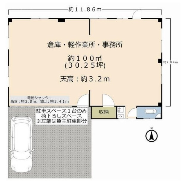 Tビル1F 間取り図