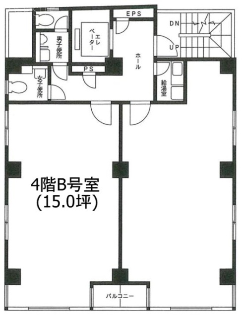 藤森ビルB 間取り図