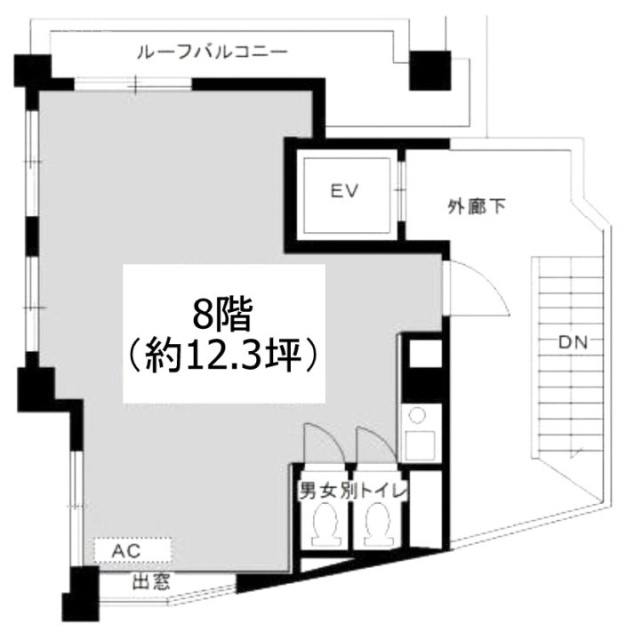 パインセンターハイツ大塚8F 間取り図