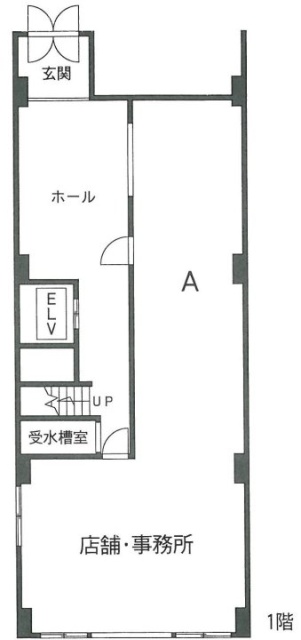 国元東京ビル1F 間取り図