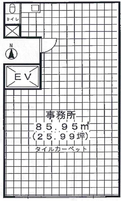 高野ビル207 間取り図