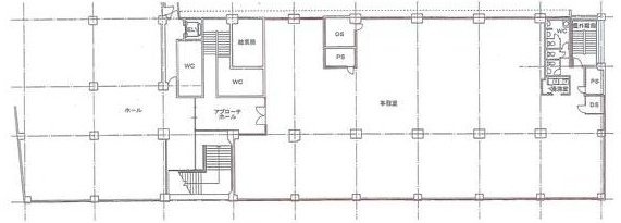 ウィン青山201 間取り図