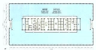 霞が関ビルディング1128 間取り図