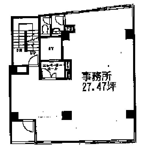 東海ビル4F 間取り図