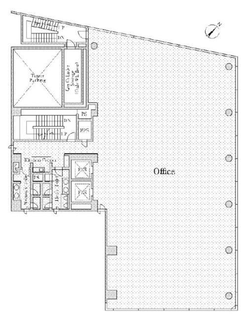 虎ノ門トーセイビル9F 間取り図