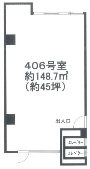 プラザ新大樹406 間取り図