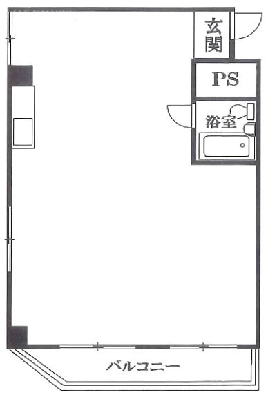 アルテール池袋614 間取り図