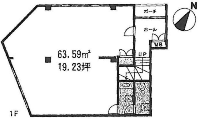 MART下北沢ビル1F 間取り図