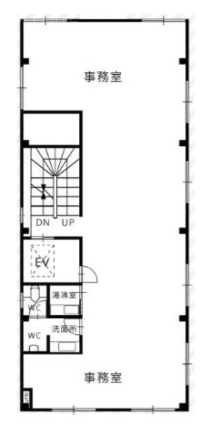 中川ビル3F 間取り図