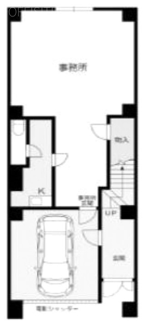 マートハイム錦糸町ビル1F 間取り図