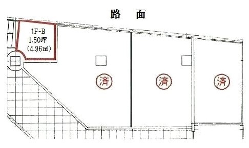 三経32ビルB 間取り図