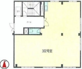 青山光影ビル3F 間取り図