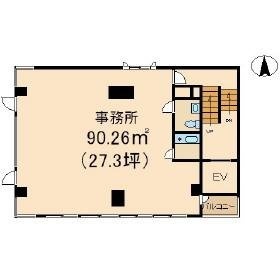 吉田ビル2F 間取り図