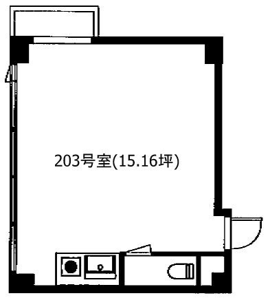 IBビル203 間取り図