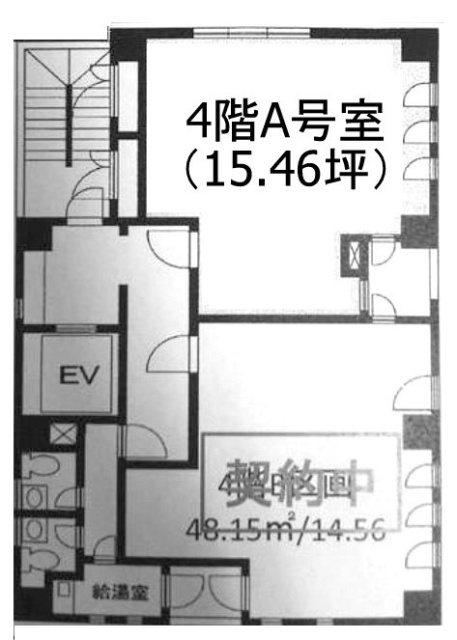 横浜エクセレントⅩⅤⅡA 間取り図