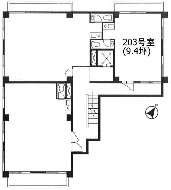 プラザF0203 間取り図