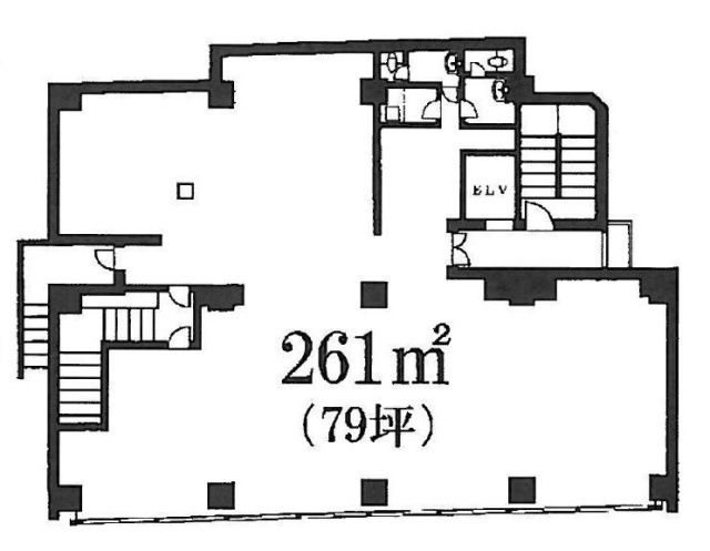 ピース荻窪ビル2F 間取り図