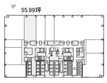 TOFROM YAESU TOWER(トフロムヤエスタワー)9F 間取り図