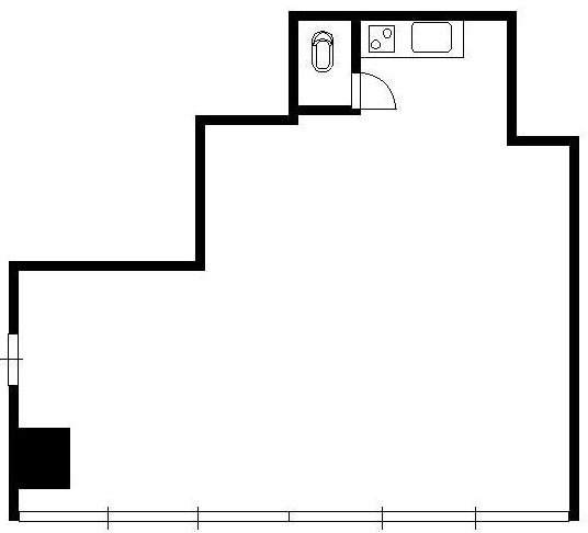 エスポワール入谷ビル1F 間取り図