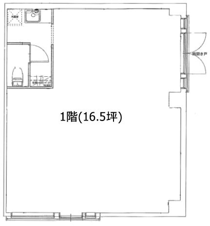 本町ドリームハイムビル1F 間取り図