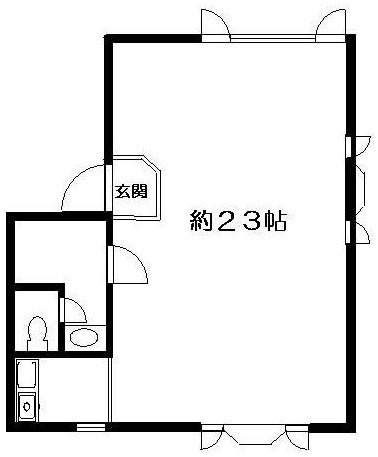 上田ビル1F 間取り図