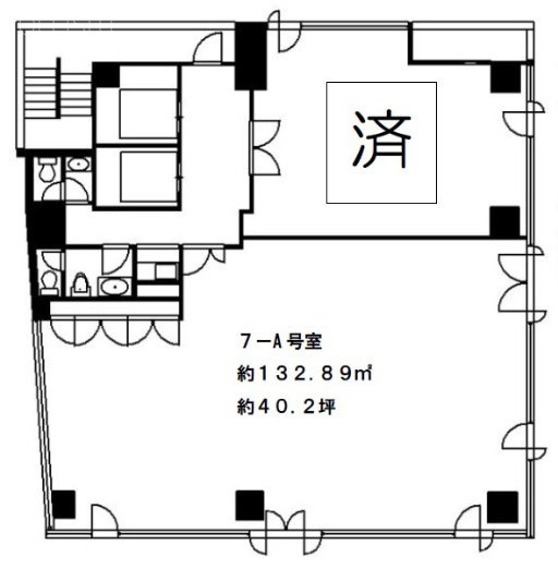 MARIX恵比寿ビルA 間取り図