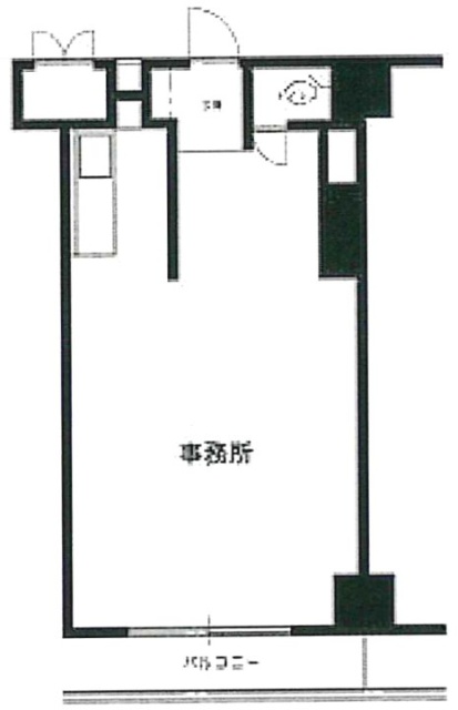 伊勢崎町レインボーマンションビル4F 間取り図