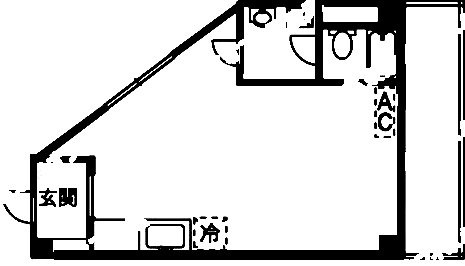 アマデウスハウス402 間取り図