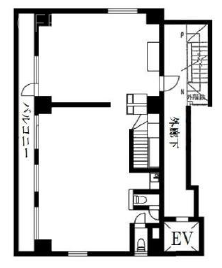 プレール麻布仙台坂2F 間取り図
