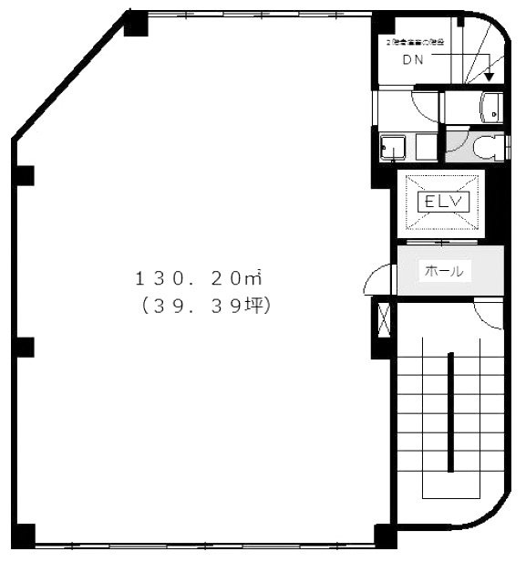 糀谷岡野ビル3F 間取り図