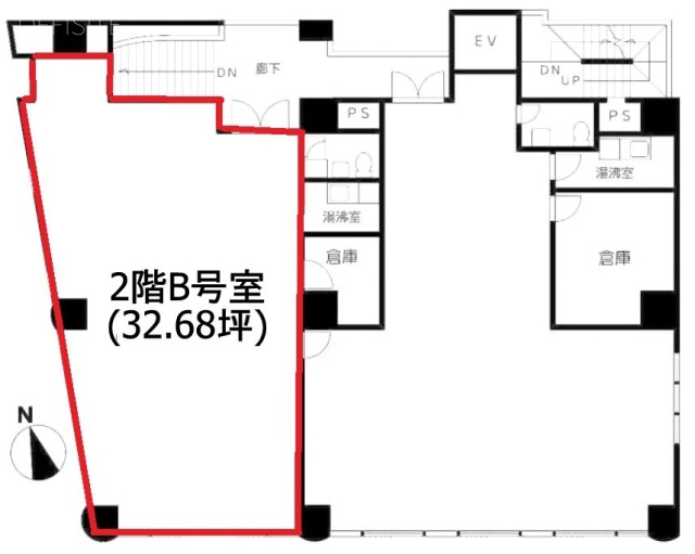 プレミール高幡B 間取り図