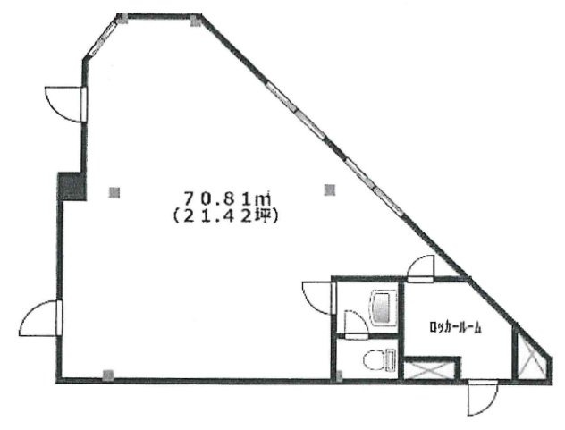 第2ニュー長嶋マンション2F 間取り図