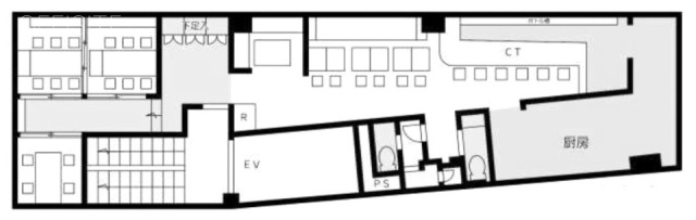 MJ赤坂ビル3F 間取り図